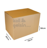 70X50X50 Çift Oluklu Koli - Görsel 2
